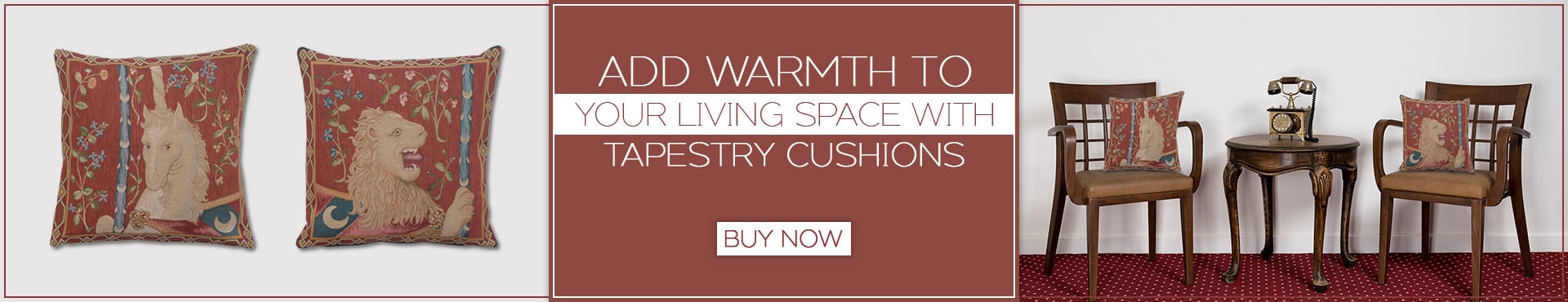 Add Warmth to Your Living Space with tapestry Cushions