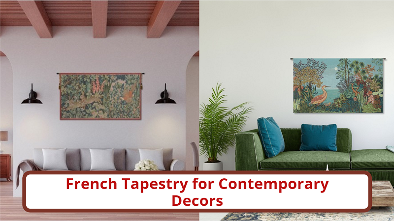 saveonwallart- French tapestry for contemporary decors