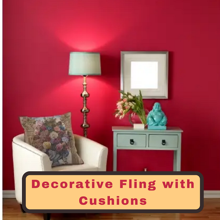 Saveonwallart- Decorative Fling with Cushions